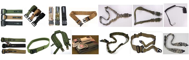 Tactical belts and slings
